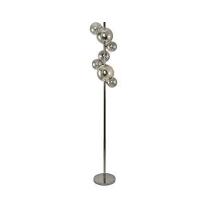 Brilagi Brilagi - LED Stojacia lampa MILLA 7xG9/3W/230V lesklý chróm/dymová vyobraziť