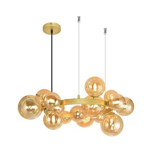 Brilagi Brilagi - LED Luster na lanku MILLA 15xG9/3W/230V zlatá vyobraziť