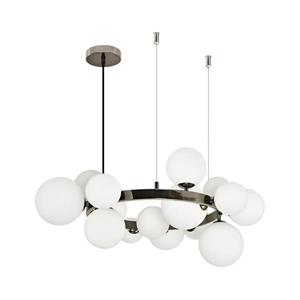 Brilagi Brilagi - LED Luster na lanku MILLA 15xG9/3W/230V lesklý chróm/biela vyobraziť