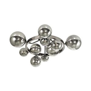 Brilagi Brilagi - LED Prisadený luster MILLA 10xG9/3W/230V lesklý chróm/dymová vyobraziť