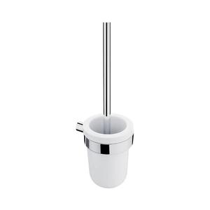 NIMCO NIMCO BR 11094KU-26 - Nástenná WC štetka BORMO biela/lesklý chróm vyobraziť