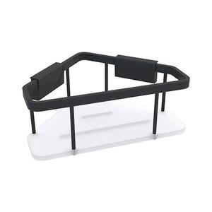 NIMCO NIMCO Ki-14003-B-90 - Nástenná polica do sprchy KIBO matná čierna/biela vyobraziť