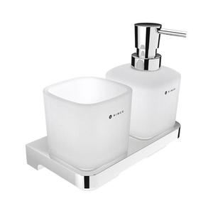 NIMCO NIMCO MA 2905831C-26 - Nástenný dávkovač mydla a stojan na kefky MAYA 320 ml vyobraziť