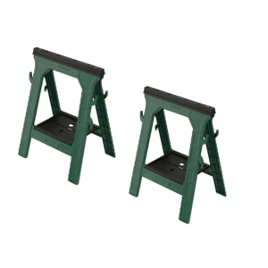 PARKSIDE® Skladací pracovný kozlík, 2 kusy vyobraziť
