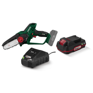 PARKSIDE® Aku reťazová píla 20 V PAGHS 20-Li B2 + Akumulátor 20 V/2 Ah PAP 20 B1 + Nabíjačka na akumulátor 20 V/2, 4 A PLG 20 C1 vyobraziť