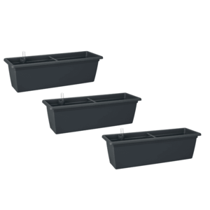 PARKSIDE® Kvetináč, 60 cm, antracitový, 3 kusy vyobraziť