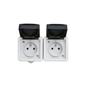 PARKSIDE® Zásuvka/Prepínač (dvojzásuvka) vyobraziť