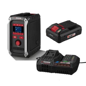 PARKSIDE PERFORMANCE® Aku stavebné rádio + Smart akumulátor 20 V/4 Ah + Smart nabíjačka akumulátora 20 V/12A vyobraziť