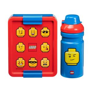 LEGO Obedová súprava, 2-dielna (červená/modrá) vyobraziť