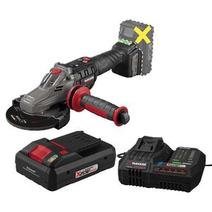PARKSIDE PERFORMANCE® Aku uhlová brúska s plochou hlavou PPWSFA 20-Li C4 + Smart akumulátor 20 V/4 Ah + Smart nabíjačka 20 V/12A vyobraziť