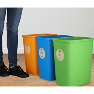 CURVER Set košov na triedený odpad ECO Friendly 3x25L vyobraziť