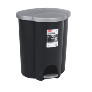 CURVER Odpadkový kôš Trio Pedal bin 40L | čierny vyobraziť