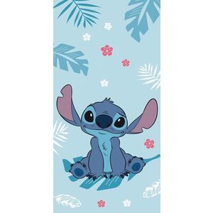 Jerry Fabrics Detská osuška s potlačou - Lilo a Stitch - modrá | 70 x 140 cm vyobraziť