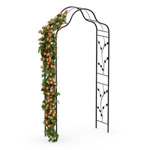 Blumfeldt FloraBelle Cupola ružový oblúk, ozdobné vzory listov, odolný voči poveternostným vplyvom, pomôcka na popínanie vyobraziť