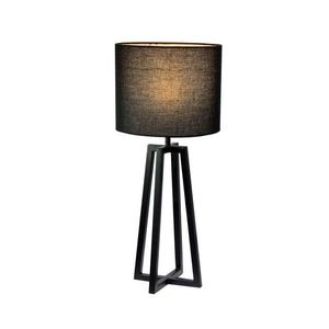 KONDELA Qenny Typ 15 stolná lampa čierna vyobraziť