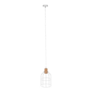 KONDELA Astok visiaca lampa biela vyobraziť