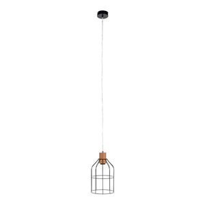KONDELA Astok visiaca lampa čierna vyobraziť