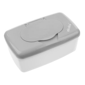 Akuku Box na vlhčené servítky, sivá vyobraziť