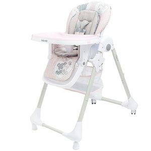 Detská stolička Baby Mix, ružová vyobraziť