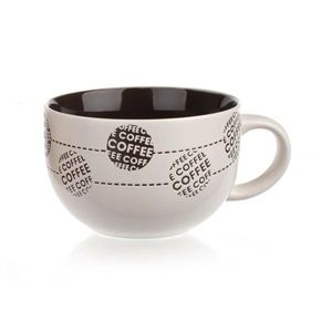 BANQUET Hrnček keramický jumbo COFFE, 660 ml, krémový vyobraziť