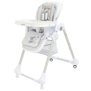 Detská vysoká stolička Baby Mix Infant, sivá vyobraziť