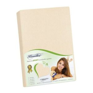 Bellatex Jersey prestieradlo smotanová vyobraziť