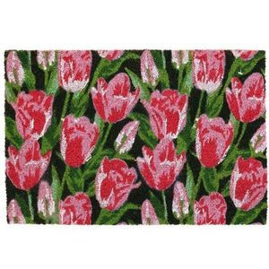 Kokosová rohožka Pink tulips, 39 x 59 cm vyobraziť
