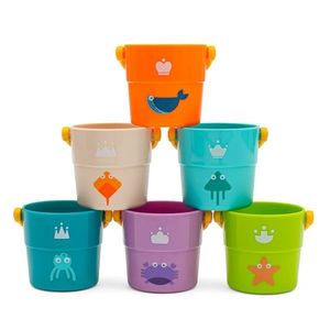 Hrnčeky na hranie Baby Mix, 6 ks vyobraziť