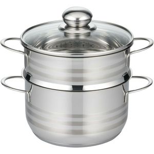 Elo 22724 Basic Nerezový parný hrniec Brillant 24cm, 2, 9/5, 6 l, 24 cm vyobraziť