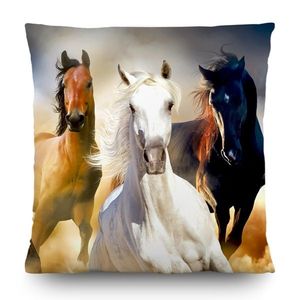 Vankúšik Horses, 45 x 45 cm vyobraziť