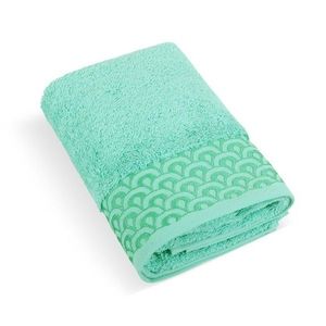 Bellatex Froté uterák Čipka tyrkysová, 50 x 100 cm vyobraziť