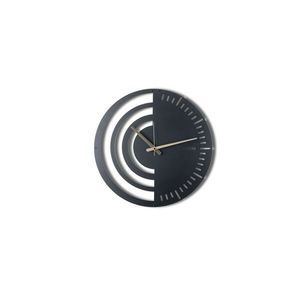 Nástenné hodiny Chrono Black, 50 x 50 cm vyobraziť