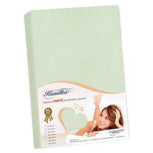 Bellatex Froté prestieradlo zelená šalviová, 200 x 220 cm vyobraziť