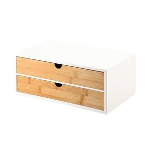 Kesper 58955 Organizér s 2 priehradkami bambus, 33 x 21 x 13, 5 cm vyobraziť