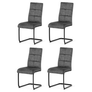 Súprava jedálenských stoličiek Vintage DCL-D1275GREY4, 4 ks vyobraziť