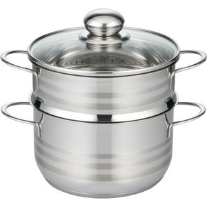 Elo 22718 Basic Nerezový parný hrniec Brillant 18cm, 1, 6/2, 4 l, 18 cm vyobraziť