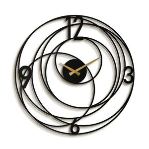 Nástenné hodiny Big Bang APS027, Black, 49 x 49 cmcm vyobraziť
