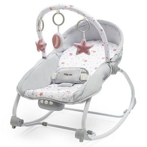 Baby Mix Multifunkčné hojdacie kreslo pre bábätkáStars ružové, 80 x 40 x 70 cm vyobraziť