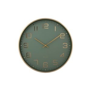 Karlsson 5973GR dizajnové nástenné hodinysvetlozelené, priemer 40 cm vyobraziť