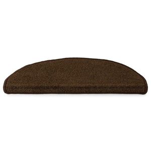 Kobercové nášľapy na schody Eton 24 x 65 cm - farba hnedá vyobraziť