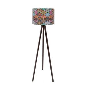Stojacia lampa Mandala 134, čierna vyobraziť