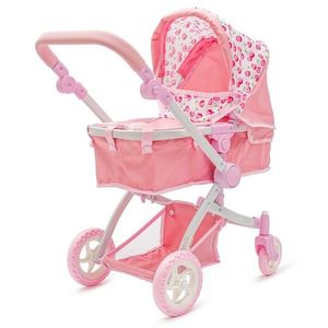 Kočík pre bábiku Baby Mix 2v1 Sophie ružový, 63, 5x 37 x 63, 5 cm vyobraziť