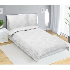 Bellatex Saténová posteľná bielizeň Linie biela , 140 x 200 cm, 70 x 90 cm, 140 x 200 cm, 70 x 90 cm vyobraziť