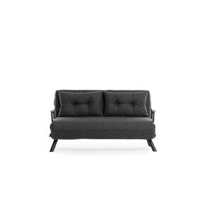 Rozkladacia pohovka Sando 2 Dark Grey vyobraziť