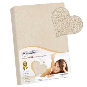 Bellatex Froté prestieradlo natur, 120 x 200 cm vyobraziť