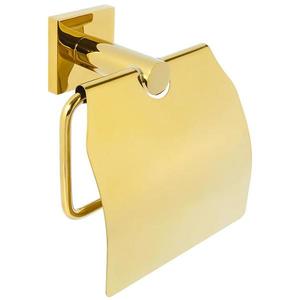 Držiak na papier WC s krytom Nero Gold CKG-7819 84 vyobraziť