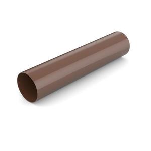 Odkvapový zvod Ø 90 mm plastový 3000 mm hnedý vyobraziť