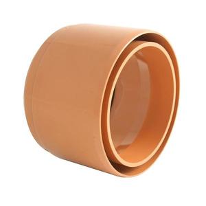 Prechodka KGUSM 125 z PVC na kam. oranžová vyobraziť