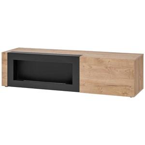 TV stolík Aron Ribbeck/Čierna/Biokrb vyobraziť