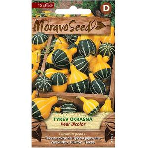 Tekvica okrasná Pear Bicolor, žlto-zelená vyobraziť